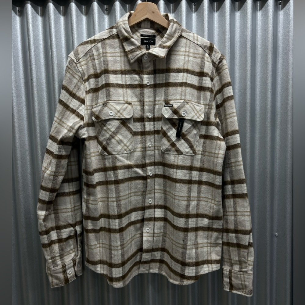 Brixton Men’s Bowery Heavy Weight Flannel